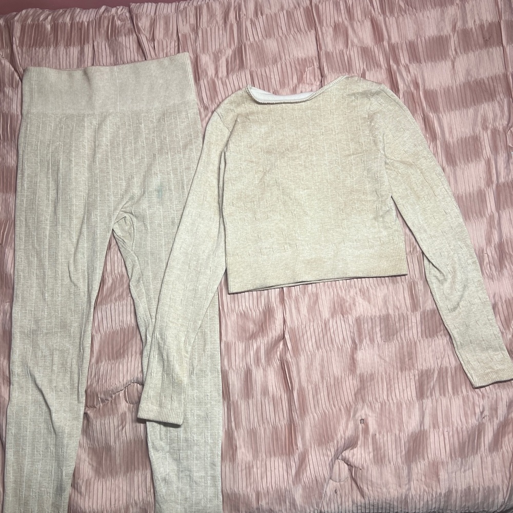 Women’s tan Leggings set(tall women )